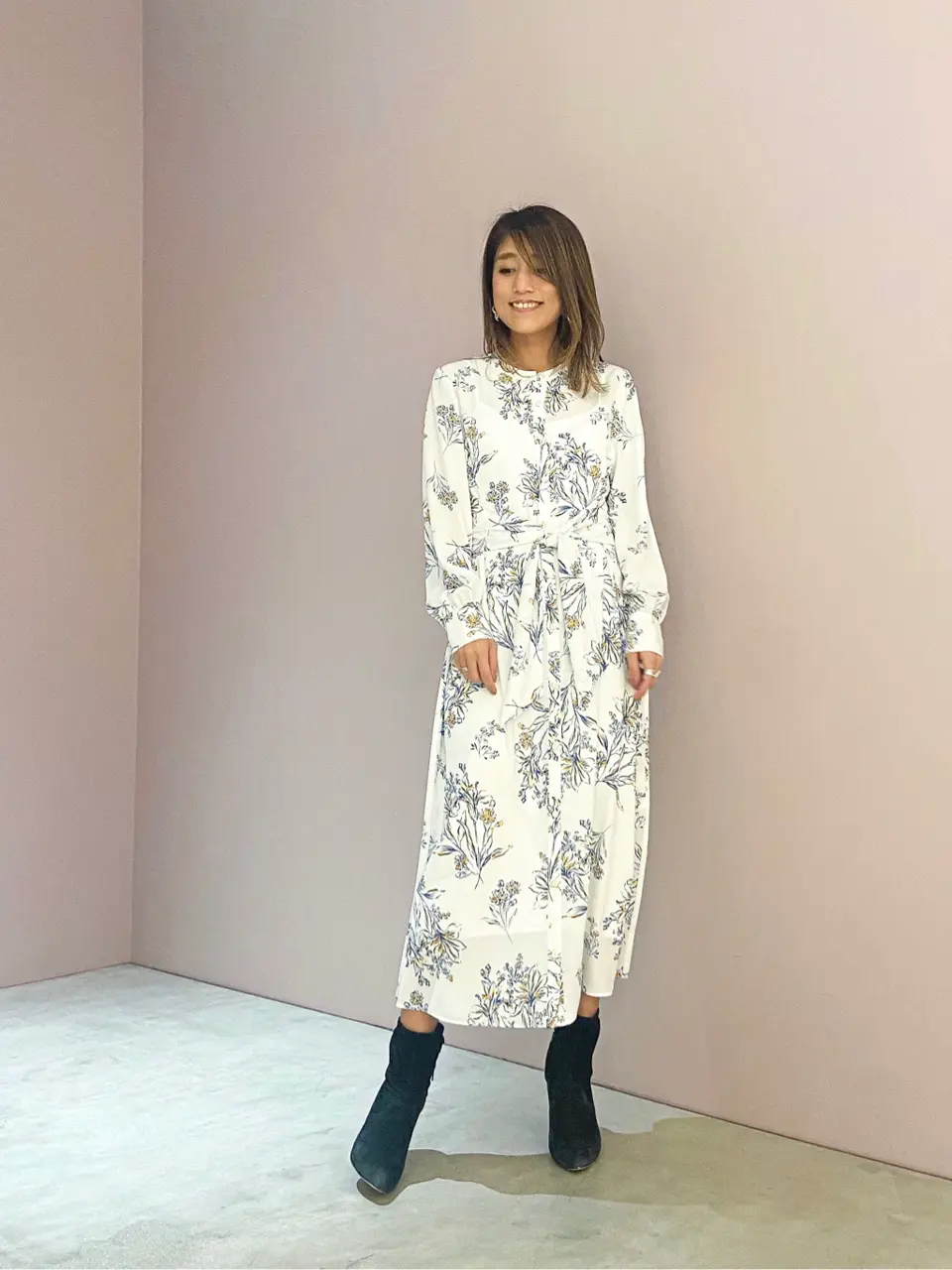 ORIGINATED IN GRACE CONTINENTAL yukimi yonee コーディネート画像