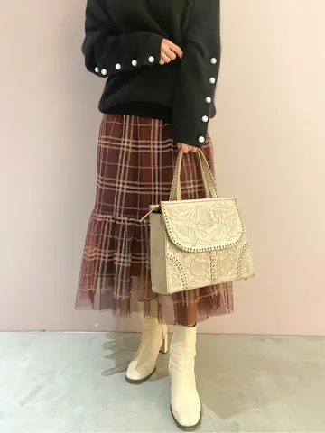 ORIGINATED IN GRACE CONTINENTAL yukimi yonee コーディネート画像