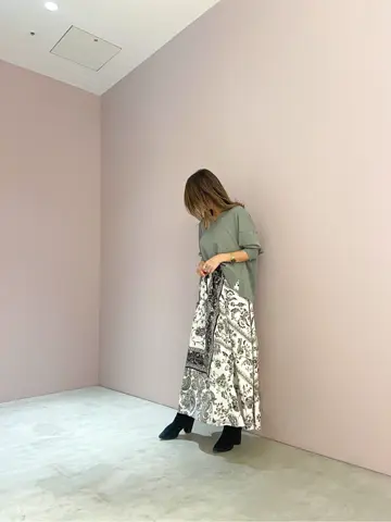 ORIGINATED IN GRACE CONTINENTAL yukimi yonee コーディネート画像