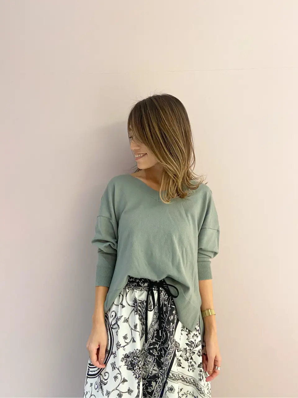 ORIGINATED IN GRACE CONTINENTAL yukimi yonee コーディネート画像