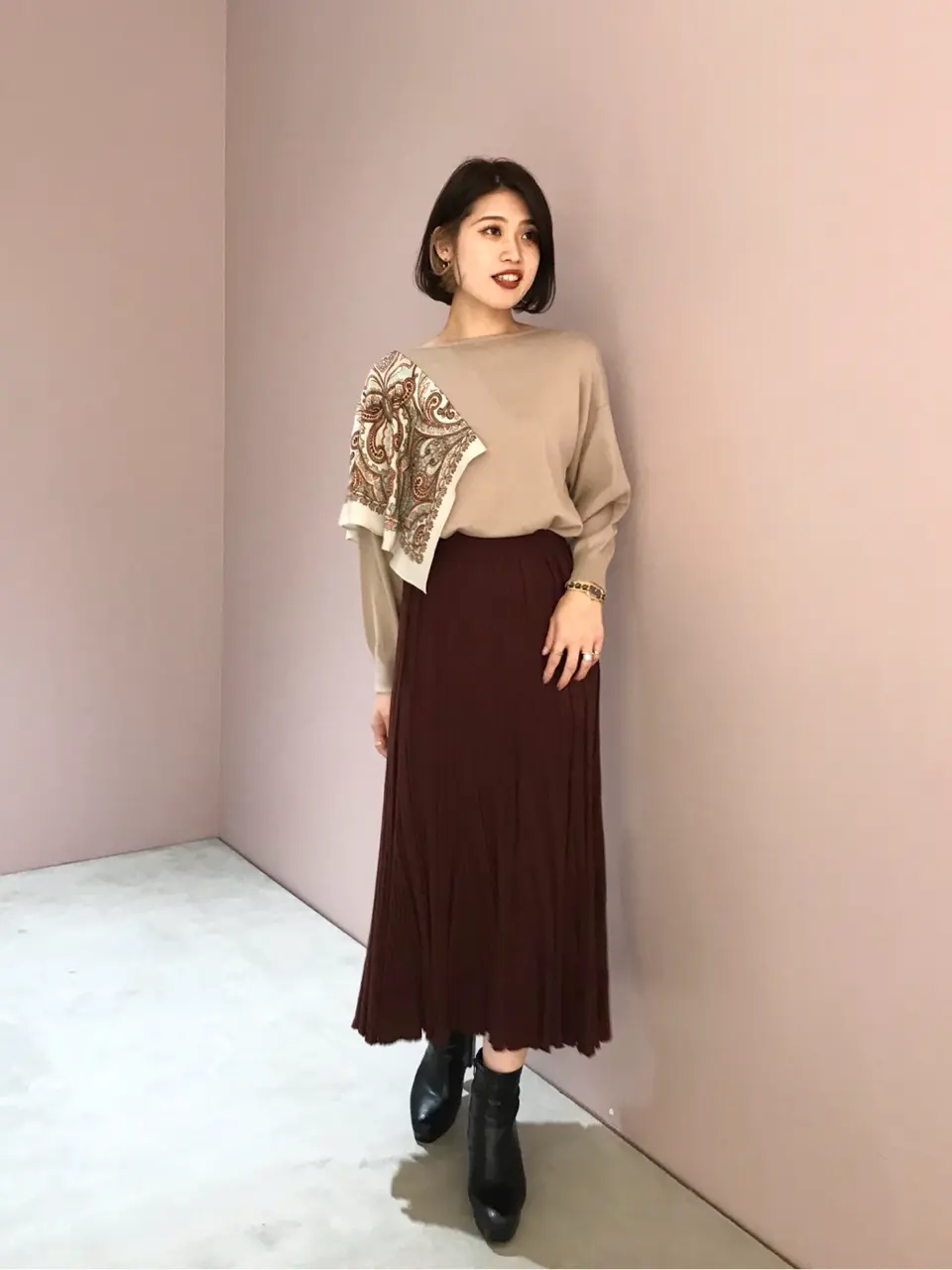 ORIGINATED IN GRACE CONTINENTAL Yuuki NOZAWA コーディネート画像