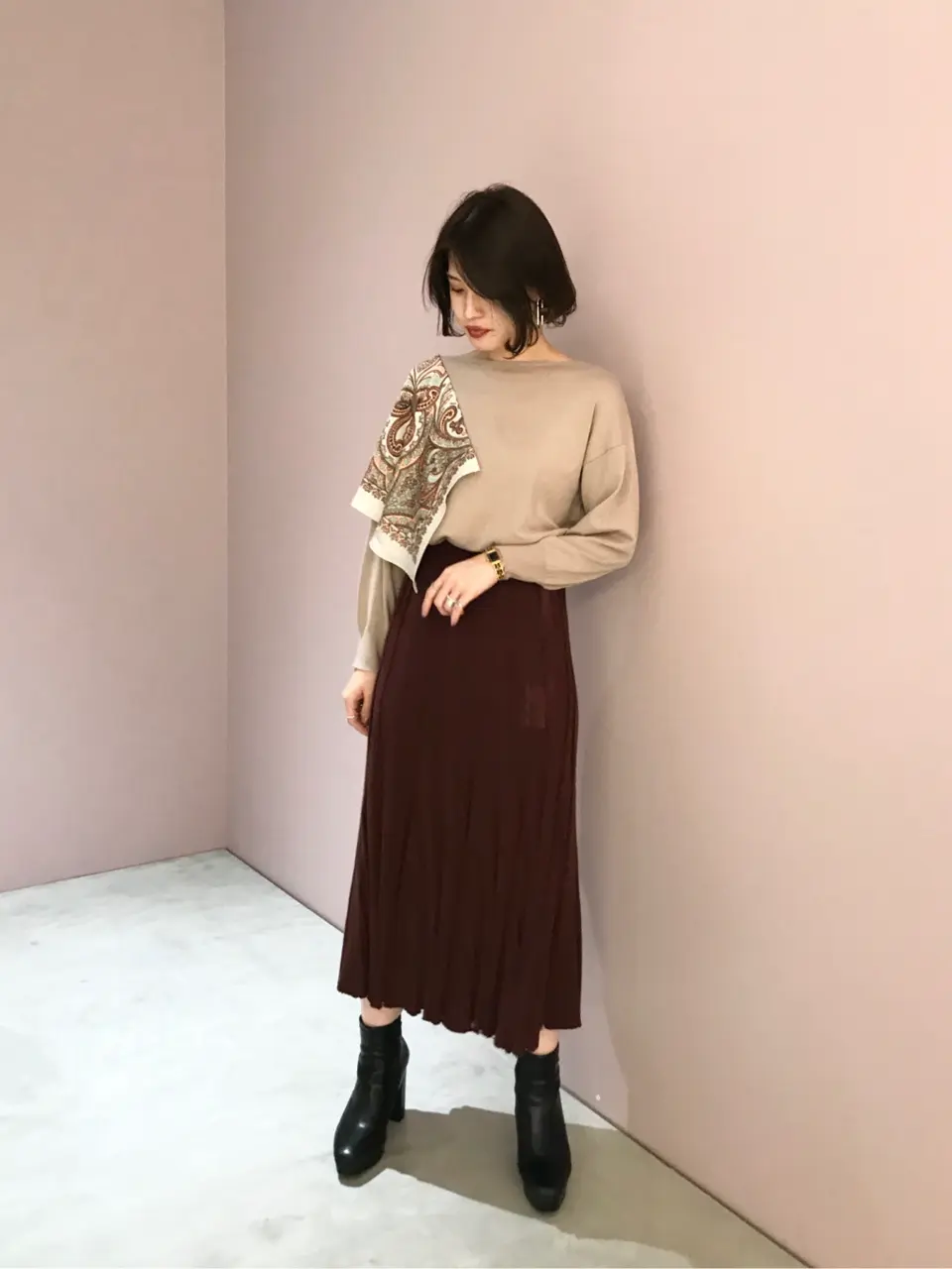 ORIGINATED IN GRACE CONTINENTAL Yuuki NOZAWA コーディネート画像