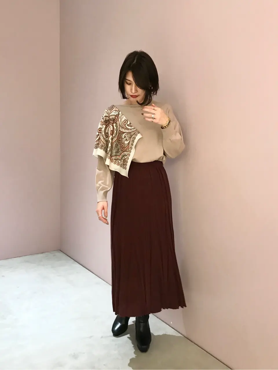 ORIGINATED IN GRACE CONTINENTAL Yuuki NOZAWA コーディネート画像