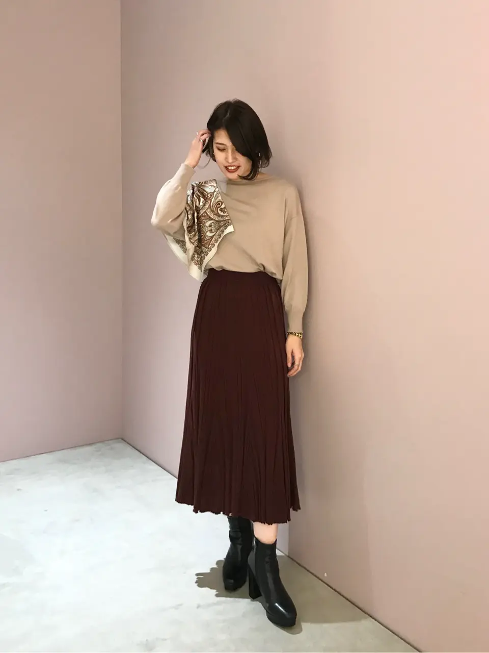 ORIGINATED IN GRACE CONTINENTAL Yuuki NOZAWA コーディネート画像