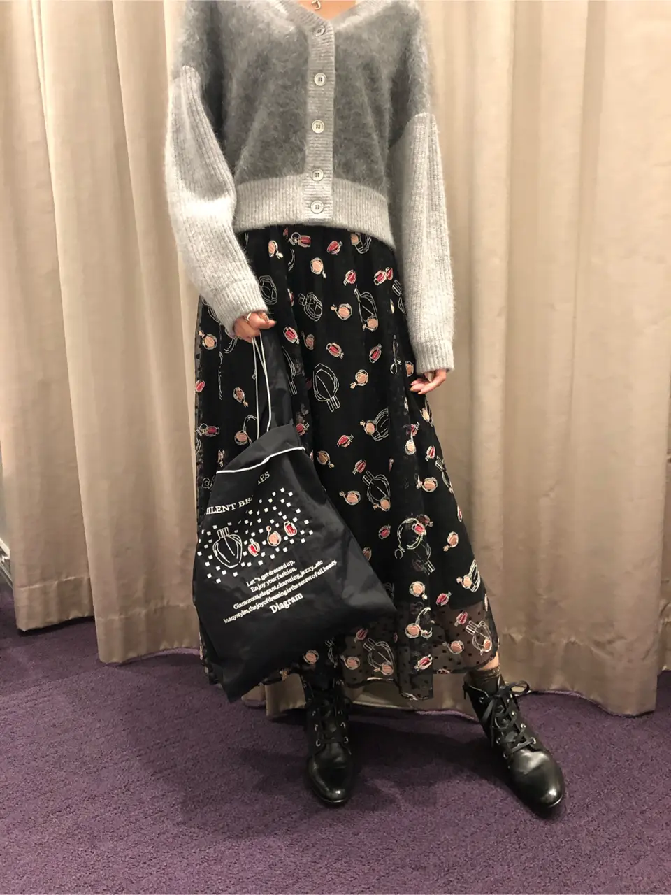 ORIGINATED IN GRACE CONTINENTAL 亀田 未希 コーディネート画像