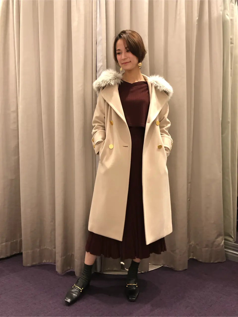 ORIGINATED IN GRACE CONTINENTAL 亀田 未希 コーディネート画像