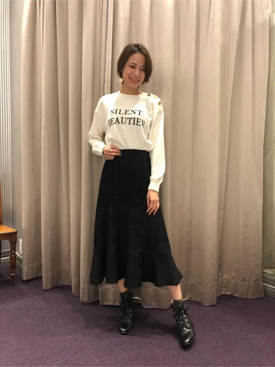ORIGINATED IN GRACE CONTINENTAL 亀田 未希 コーディネート画像