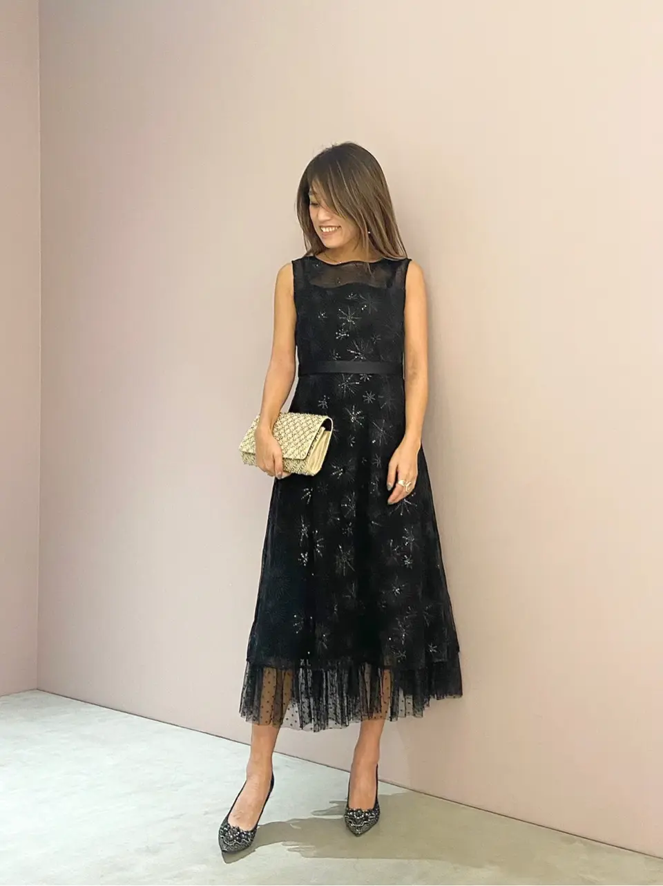 ORIGINATED IN GRACE CONTINENTAL yukimi yonee コーディネート画像