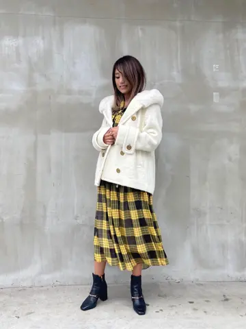 ORIGINATED IN GRACE CONTINENTAL yukimi yonee コーディネート画像