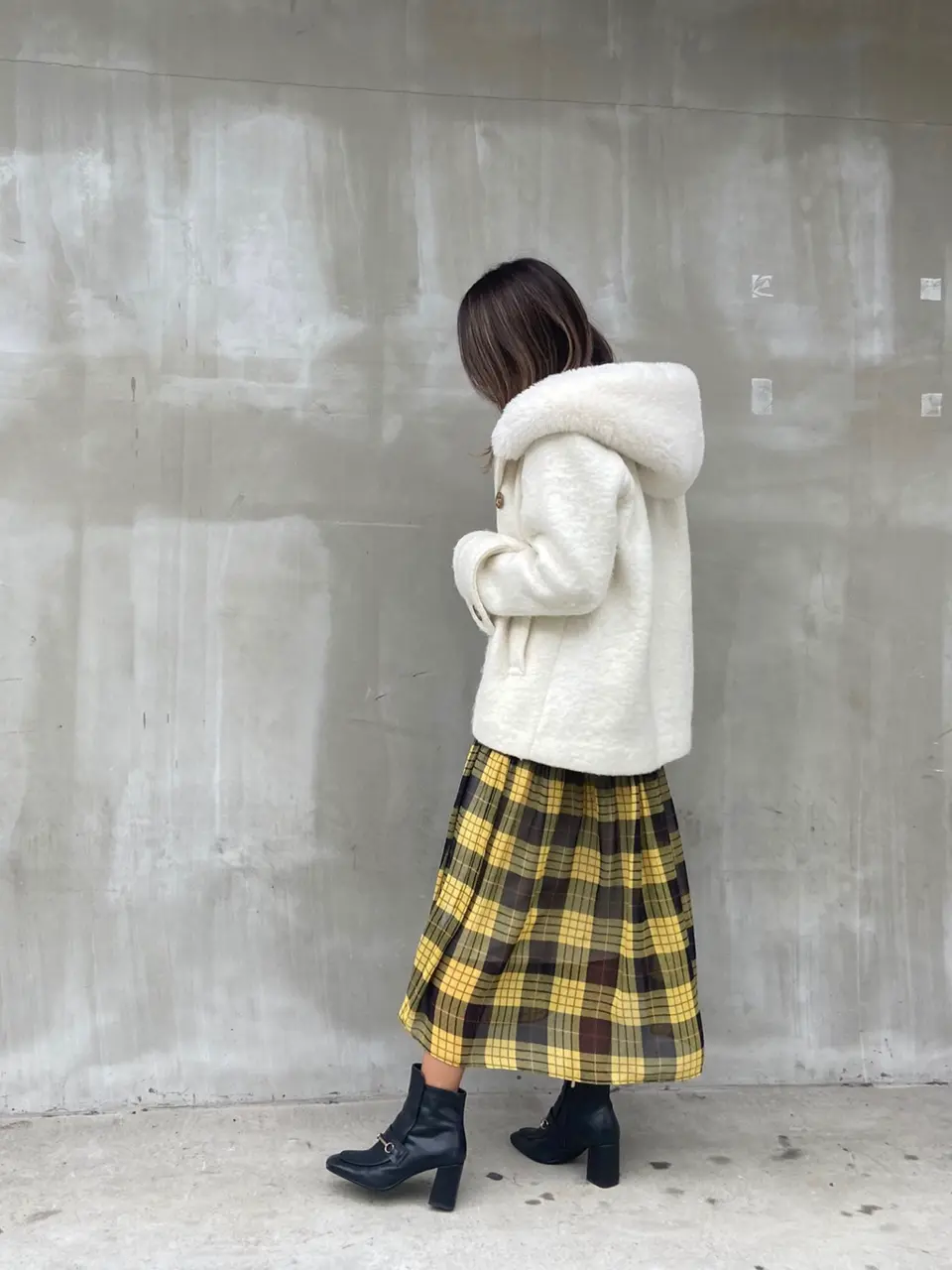 ORIGINATED IN GRACE CONTINENTAL yukimi yonee コーディネート画像