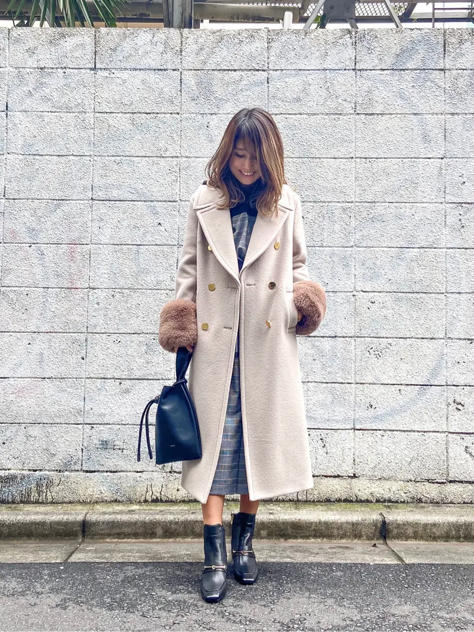 ORIGINATED IN GRACE CONTINENTAL yukimi yonee コーディネート画像