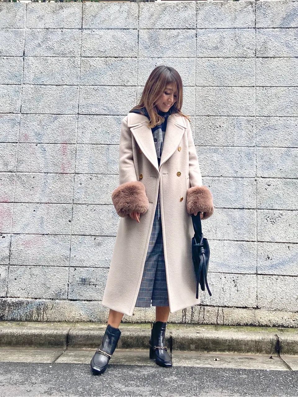 ORIGINATED IN GRACE CONTINENTAL yukimi yonee コーディネート画像