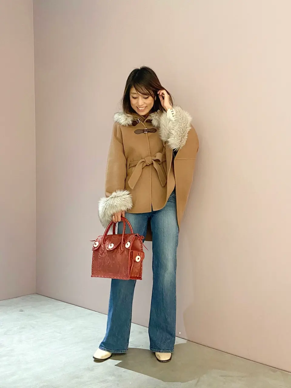 ORIGINATED IN GRACE CONTINENTAL yukimi yonee コーディネート画像