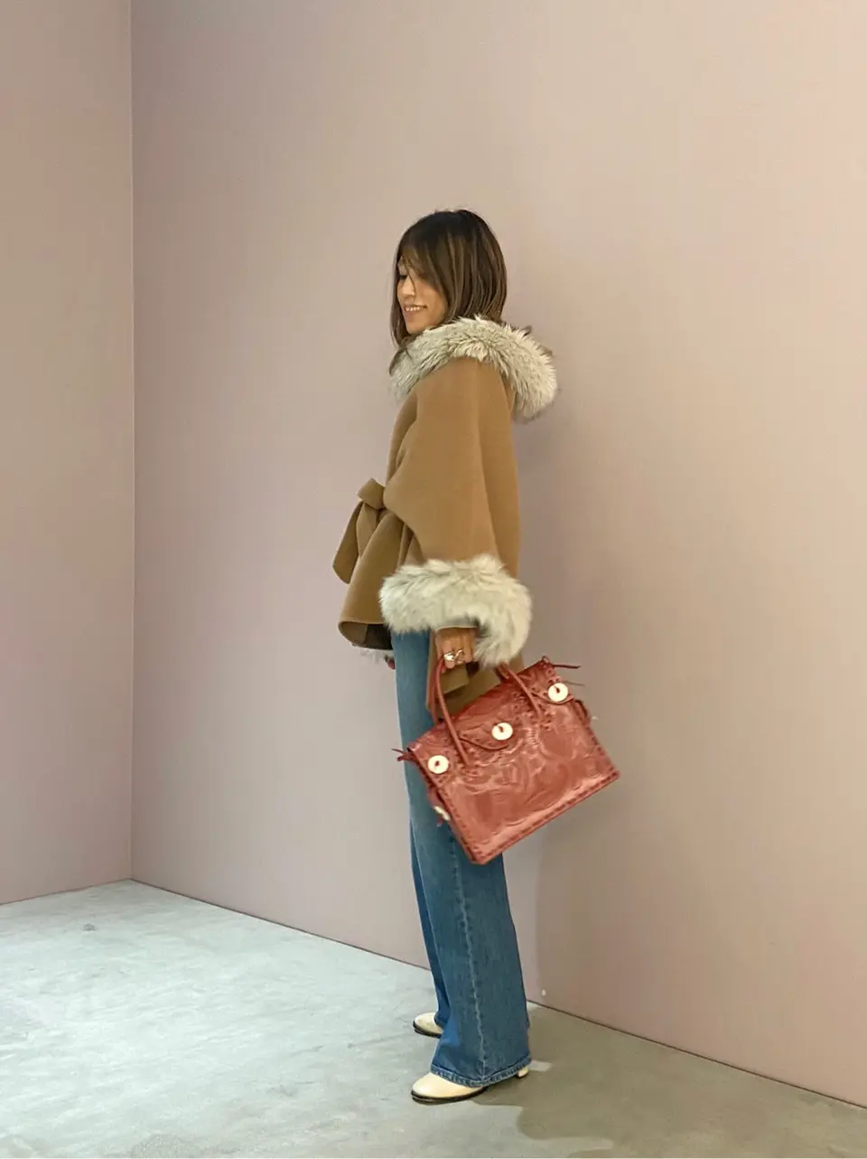 ORIGINATED IN GRACE CONTINENTAL yukimi yonee コーディネート画像