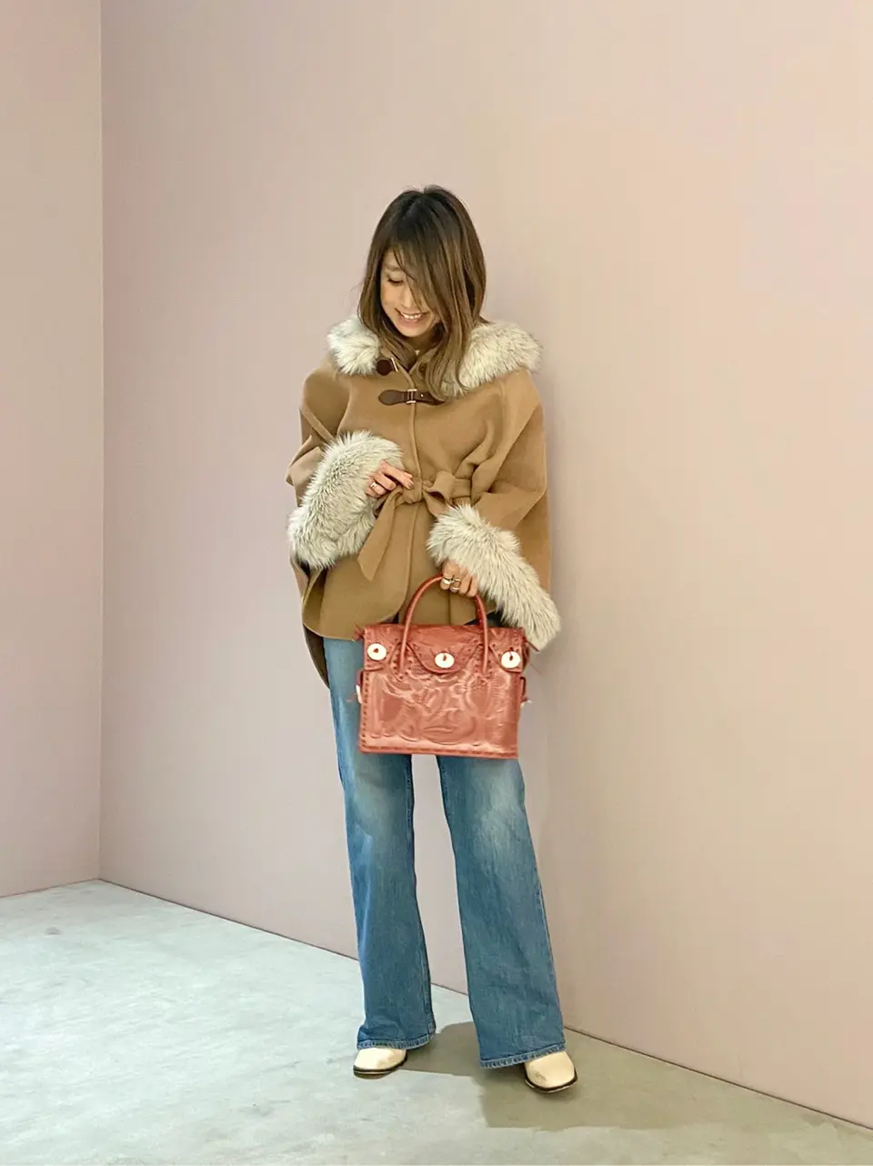 ORIGINATED IN GRACE CONTINENTAL yukimi yonee コーディネート画像