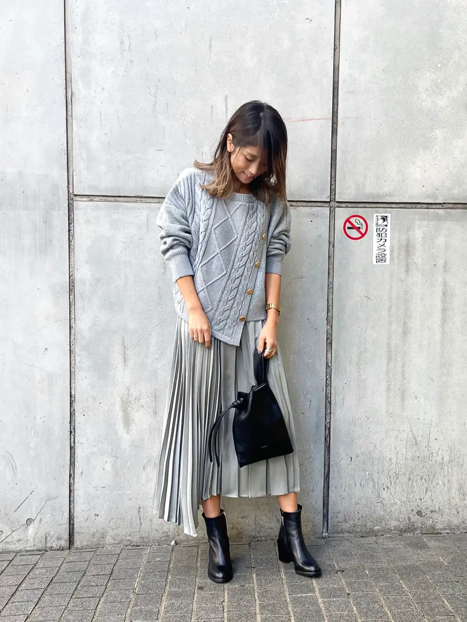 ORIGINATED IN GRACE CONTINENTAL yukimi yonee コーディネート画像