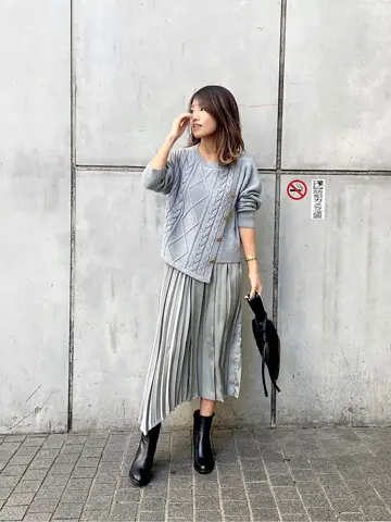 ORIGINATED IN GRACE CONTINENTAL yukimi yonee コーディネート画像