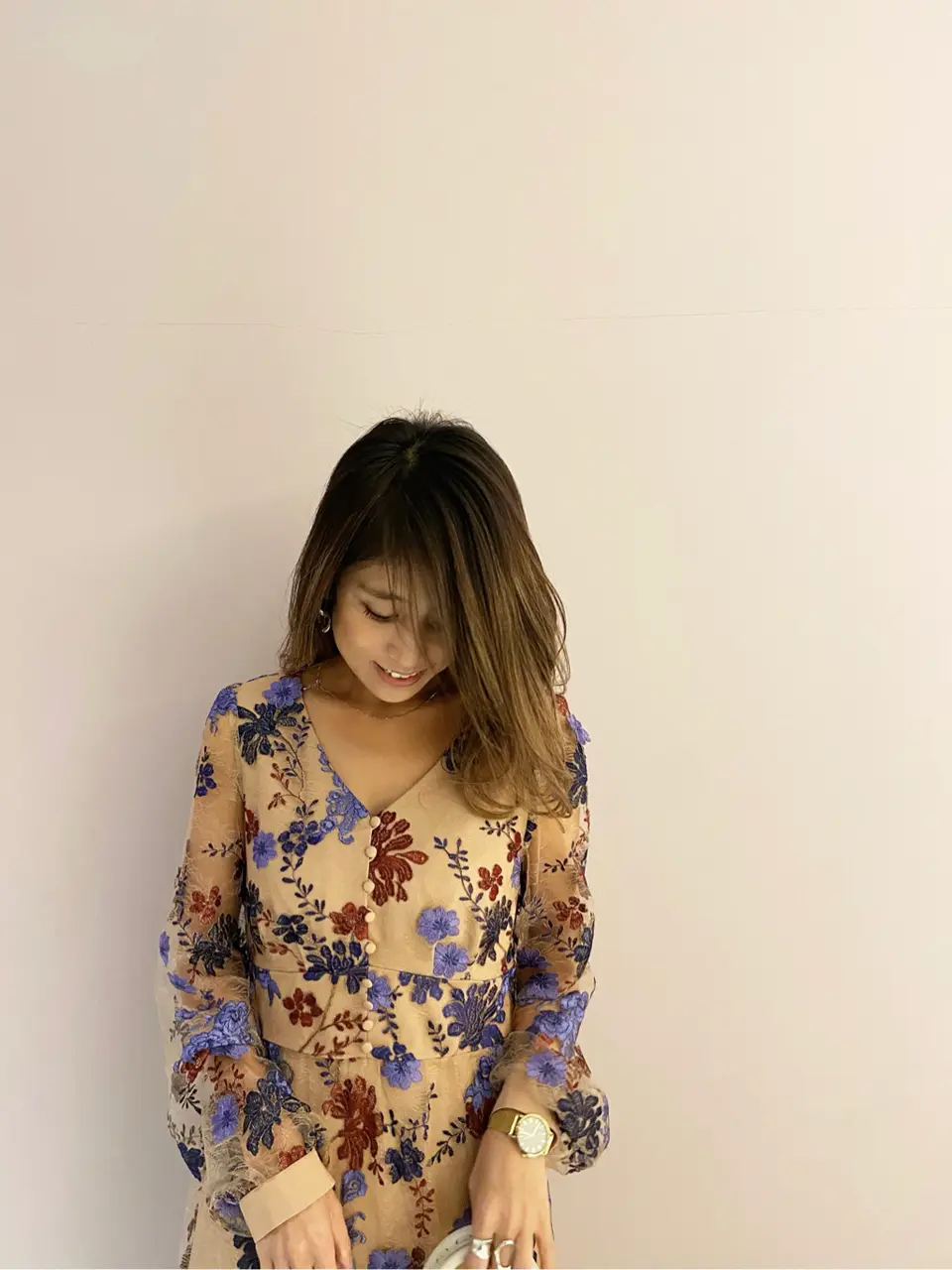 ORIGINATED IN GRACE CONTINENTAL yukimi yonee コーディネート画像