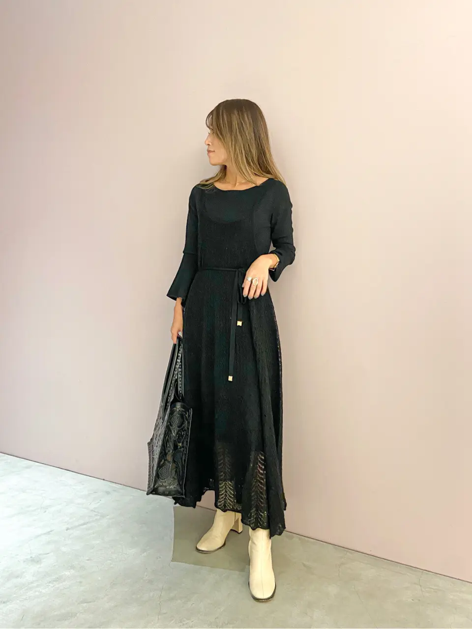 ORIGINATED IN GRACE CONTINENTAL yukimi yonee コーディネート画像