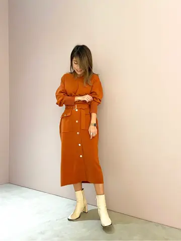 ORIGINATED IN GRACE CONTINENTAL yukimi yonee コーディネート画像