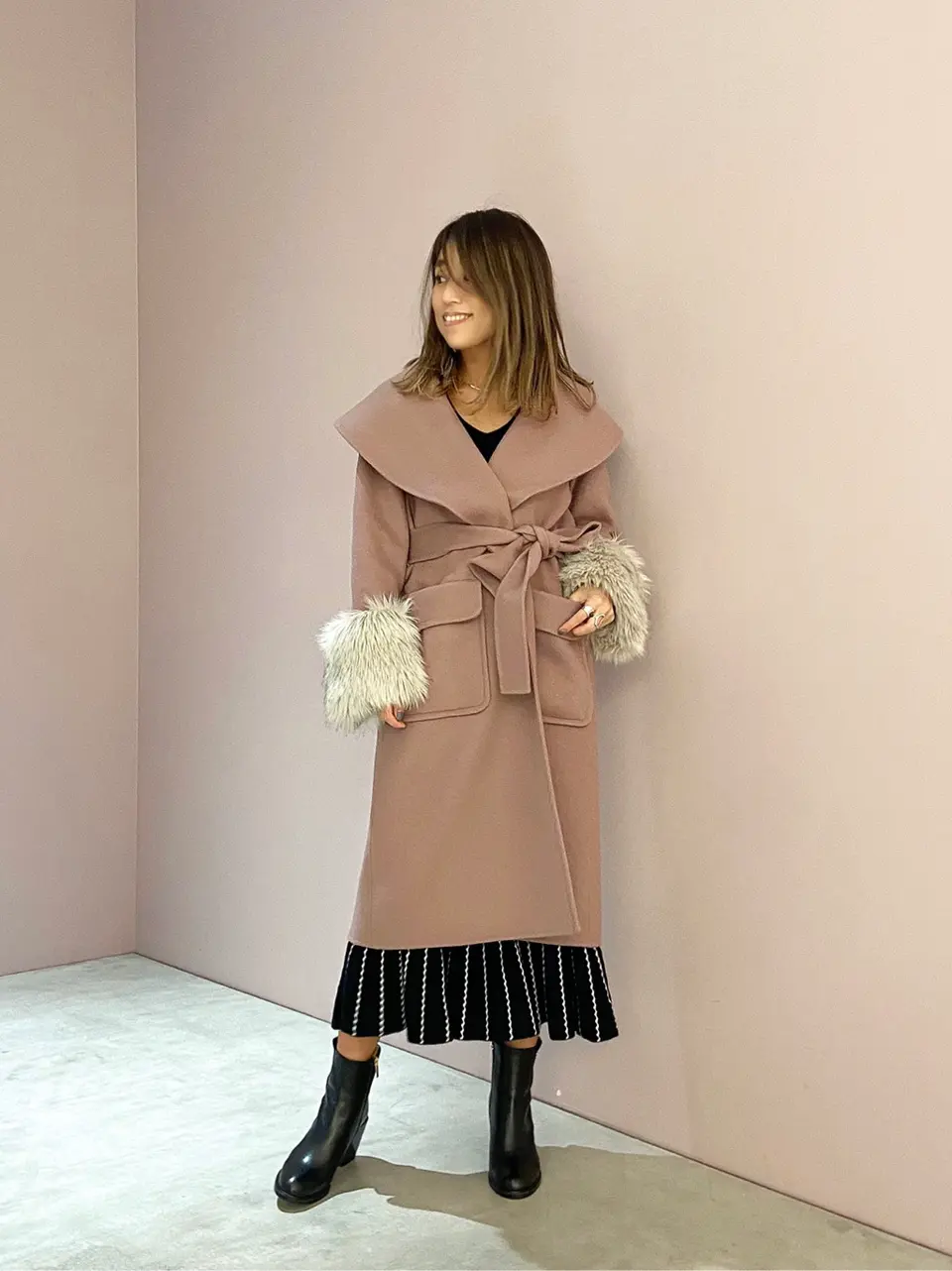 ORIGINATED IN GRACE CONTINENTAL yukimi yonee コーディネート画像