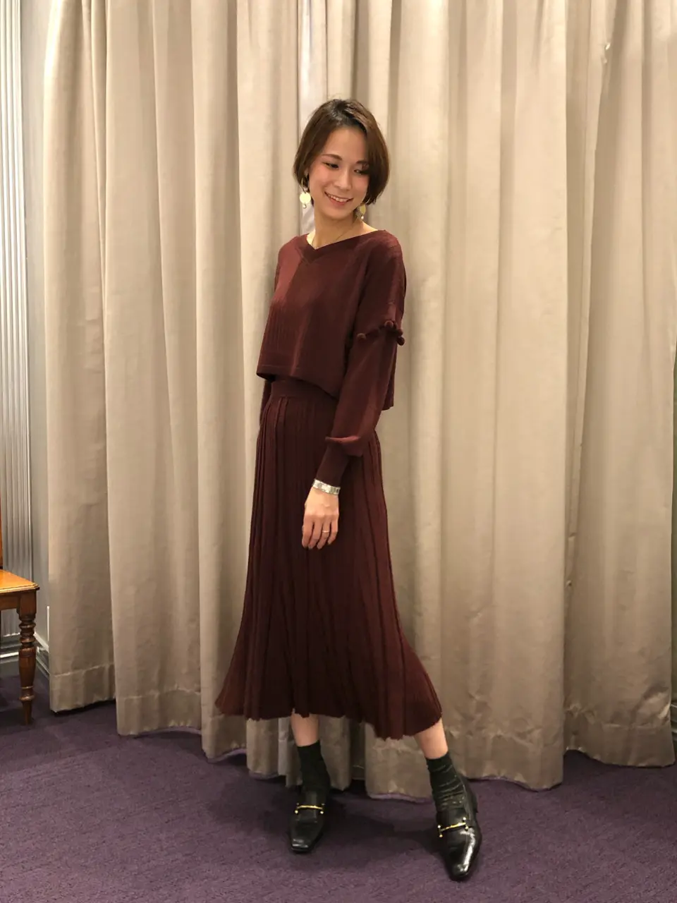ORIGINATED IN GRACE CONTINENTAL 亀田 未希 コーディネート画像