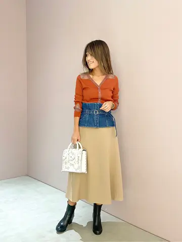 ORIGINATED IN GRACE CONTINENTAL yukimi yonee コーディネート画像