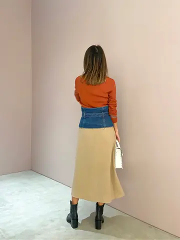 ORIGINATED IN GRACE CONTINENTAL yukimi yonee コーディネート画像