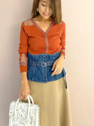 ORIGINATED IN GRACE CONTINENTAL yukimi yonee コーディネート画像