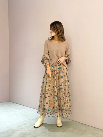 ORIGINATED IN GRACE CONTINENTAL yukimi yonee コーディネート画像