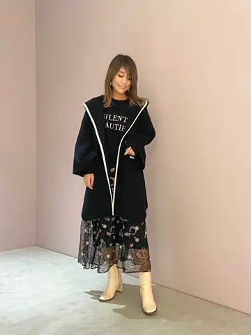 ORIGINATED IN GRACE CONTINENTAL yukimi yonee コーディネート画像