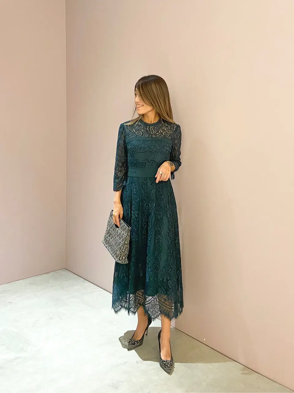 ORIGINATED IN GRACE CONTINENTAL yukimi yonee コーディネート画像