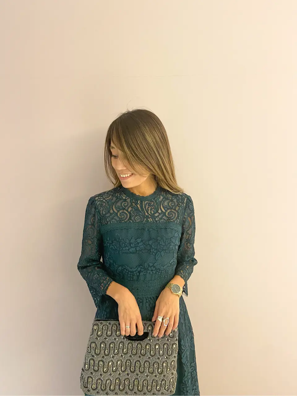 ORIGINATED IN GRACE CONTINENTAL yukimi yonee コーディネート画像