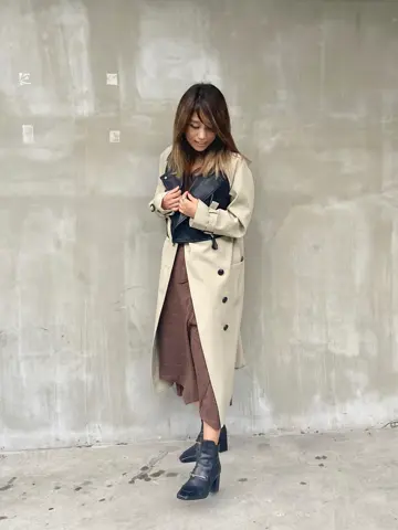 ORIGINATED IN GRACE CONTINENTAL yukimi yonee コーディネート画像