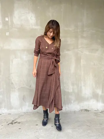 ORIGINATED IN GRACE CONTINENTAL yukimi yonee コーディネート画像