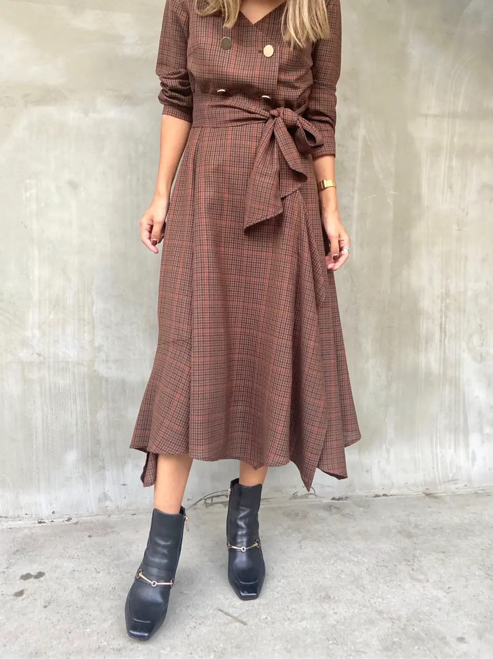 ORIGINATED IN GRACE CONTINENTAL yukimi yonee コーディネート画像