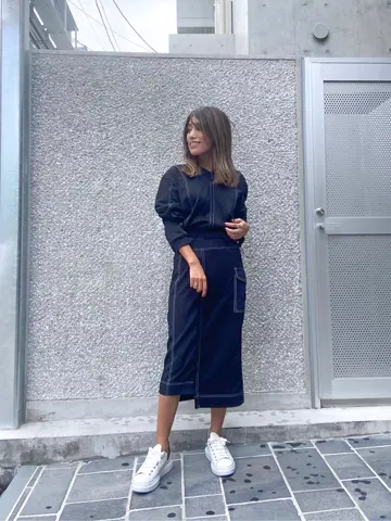 ORIGINATED IN GRACE CONTINENTAL yukimi yonee コーディネート画像