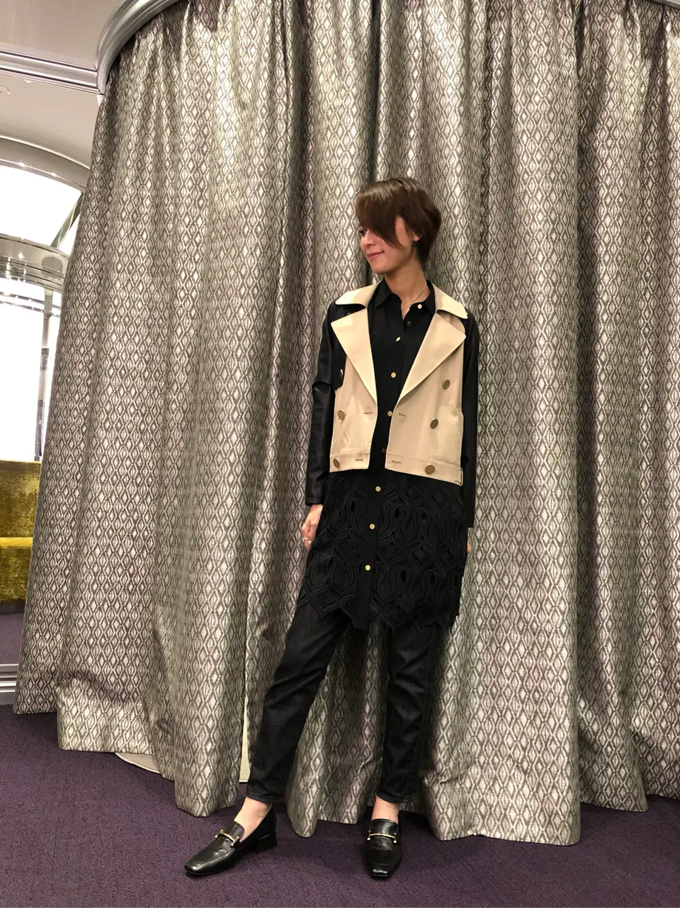 ORIGINATED IN GRACE CONTINENTAL 亀田 未希 コーディネート画像