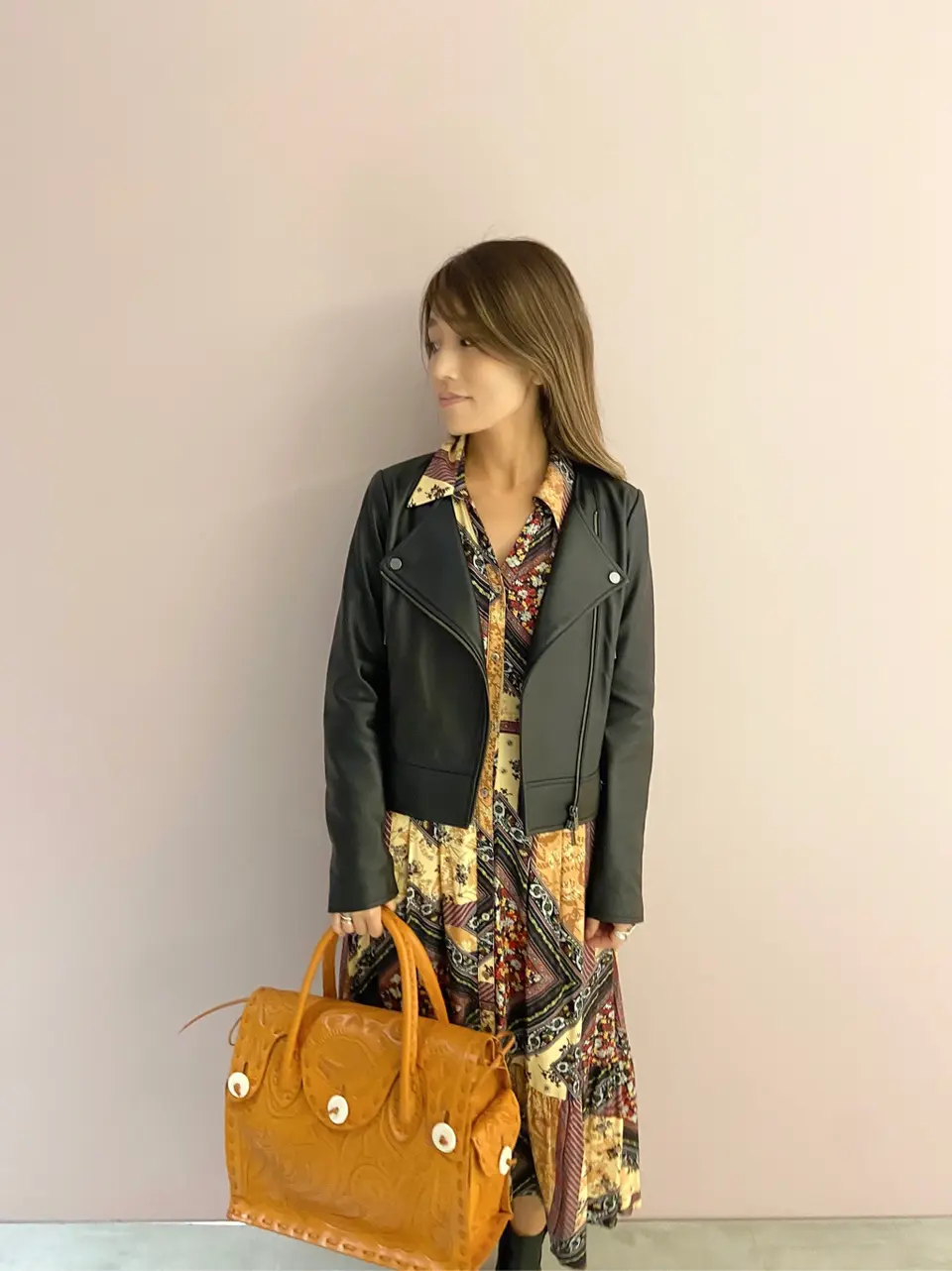 ORIGINATED IN GRACE CONTINENTAL yukimi yonee コーディネート画像