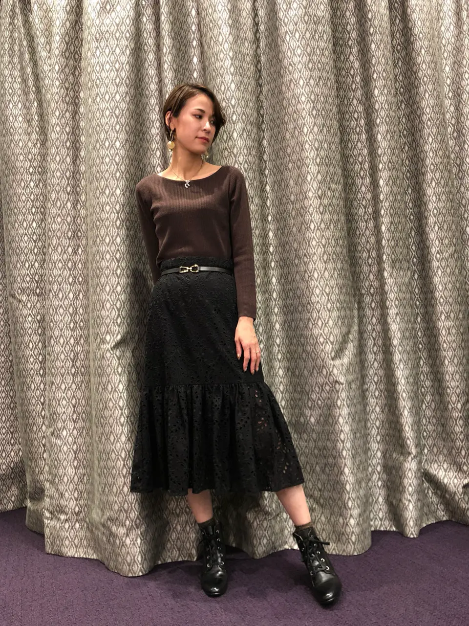 ORIGINATED IN GRACE CONTINENTAL 亀田 未希 コーディネート画像