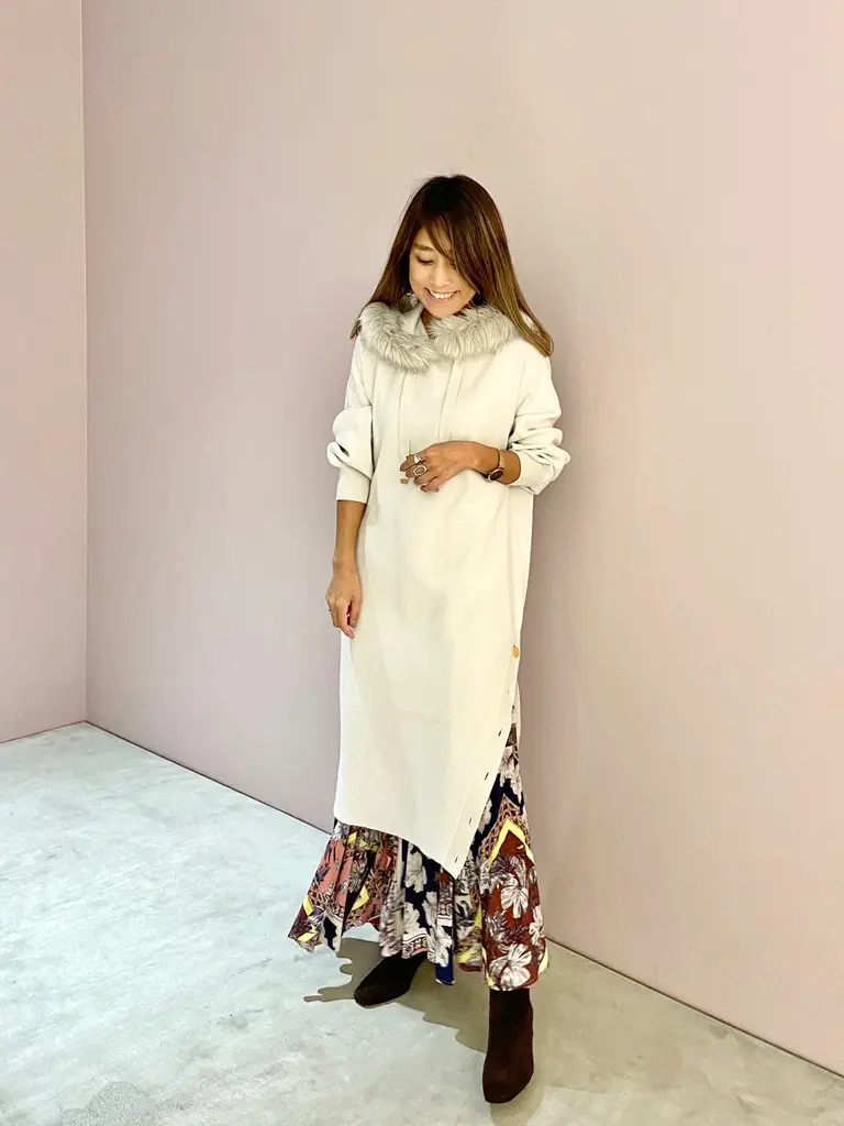 ORIGINATED IN GRACE CONTINENTAL yukimi yonee コーディネート画像