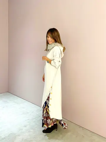 ORIGINATED IN GRACE CONTINENTAL yukimi yonee コーディネート画像