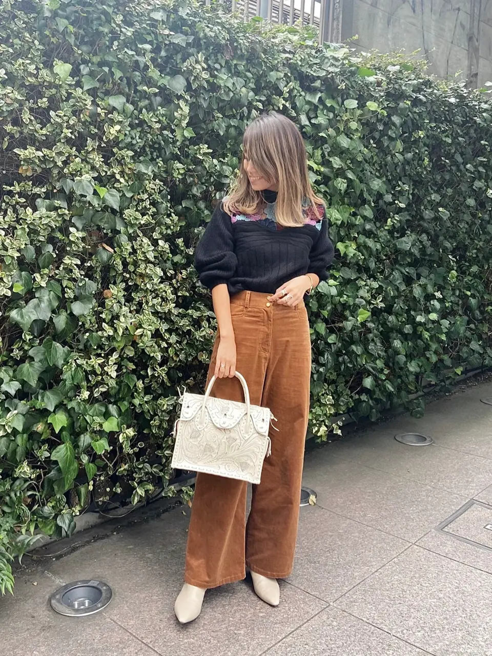 ORIGINATED IN GRACE CONTINENTAL yukimi yonee コーディネート画像