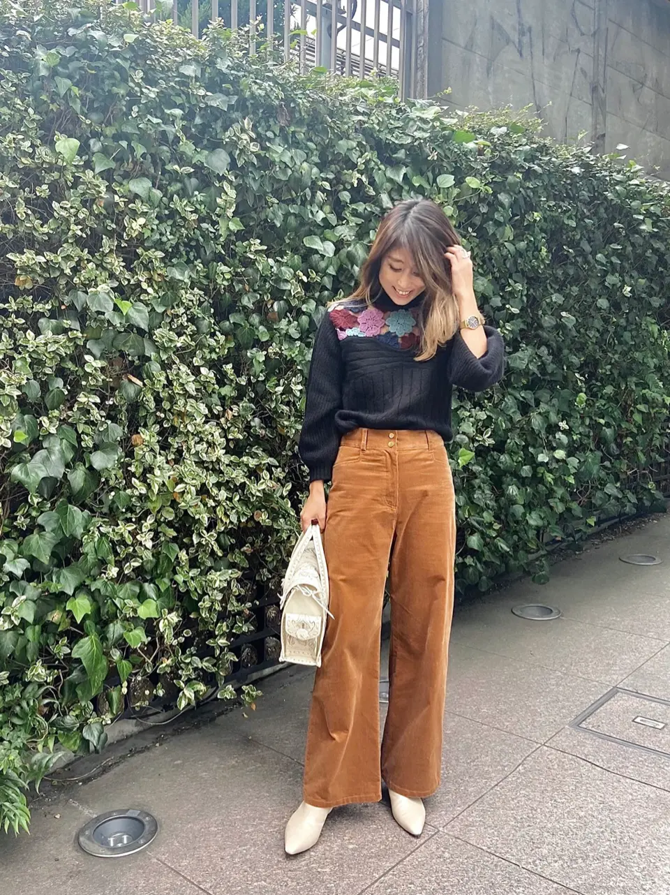 ORIGINATED IN GRACE CONTINENTAL yukimi yonee コーディネート画像