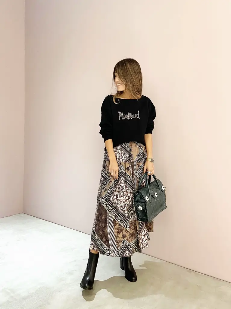 ORIGINATED IN GRACE CONTINENTAL yukimi yonee コーディネート画像