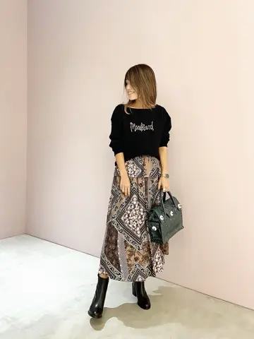 ORIGINATED IN GRACE CONTINENTAL yukimi yonee コーディネート画像