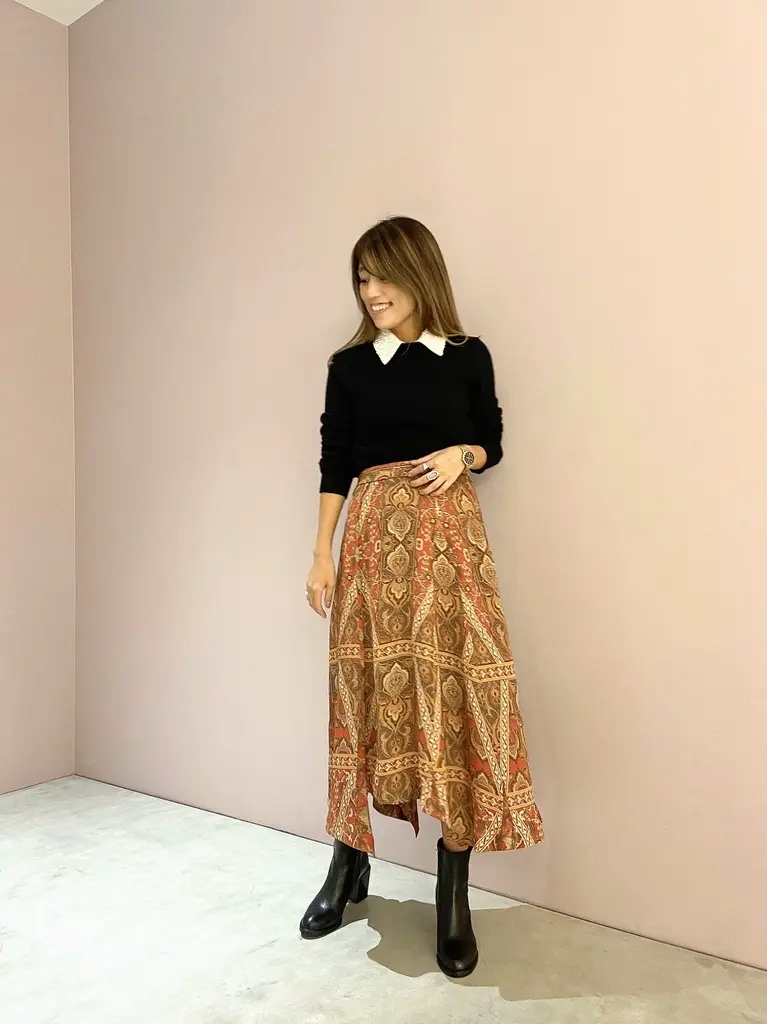 ORIGINATED IN GRACE CONTINENTAL yukimi yonee コーディネート画像