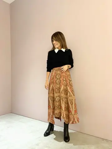 ORIGINATED IN GRACE CONTINENTAL yukimi yonee コーディネート画像