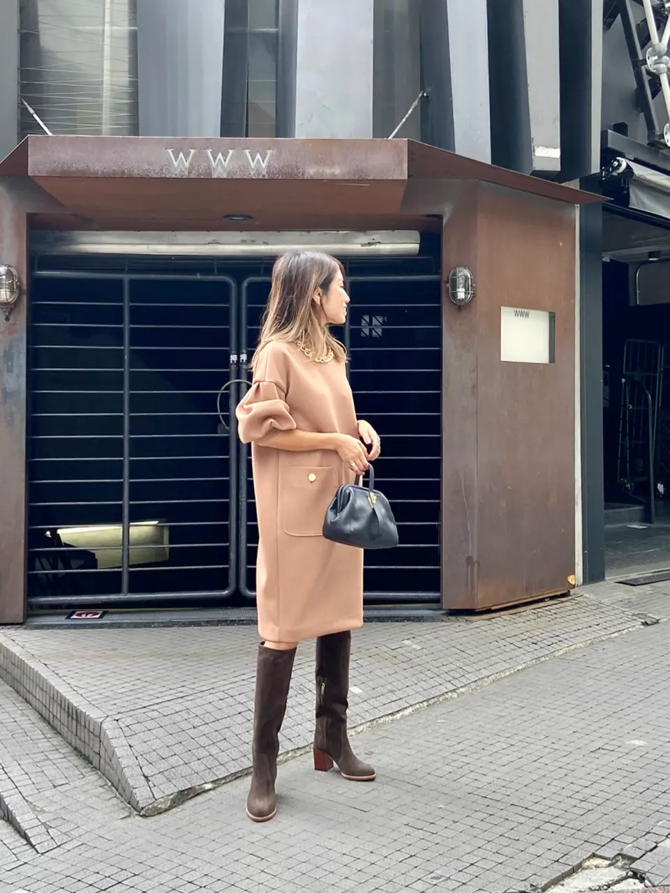 ORIGINATED IN GRACE CONTINENTAL yukimi yonee コーディネート画像