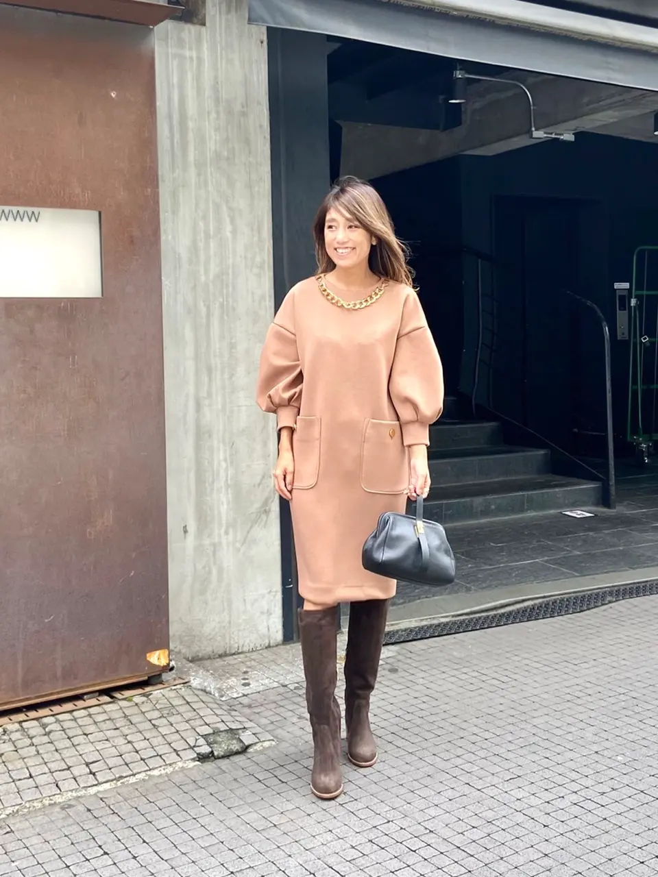 ORIGINATED IN GRACE CONTINENTAL yukimi yonee コーディネート画像